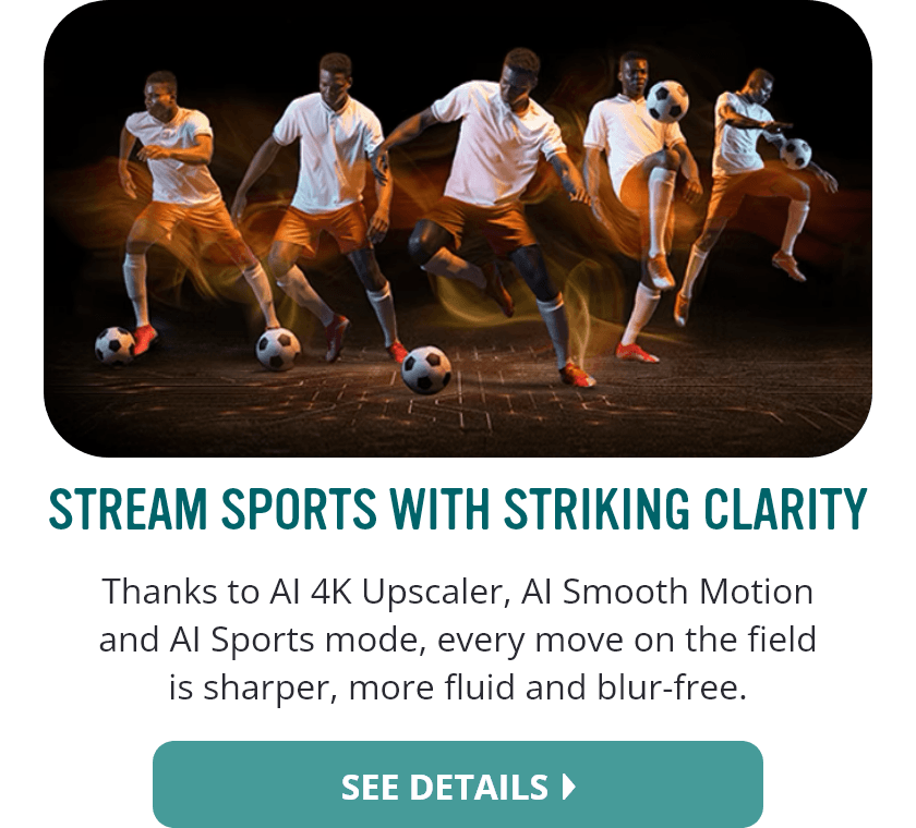 Stream Sports with Striking Clarity