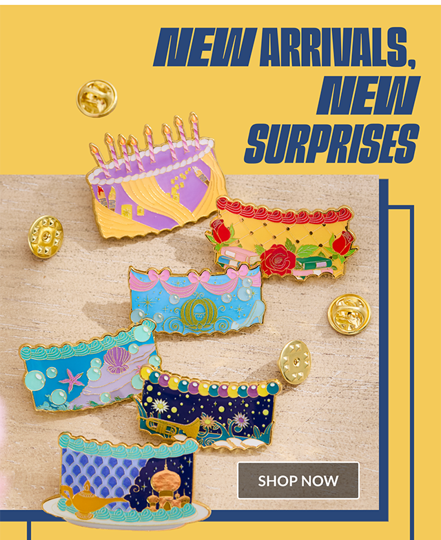 New Arrivals, New Surprises. Pins Exclusively at BoxLunch. Shop Now