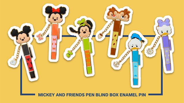Mickey and Friends Pen Blind Box Enamel Pin