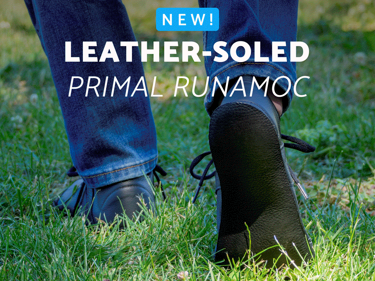 New! Leather-Soled Primal RunAmoc