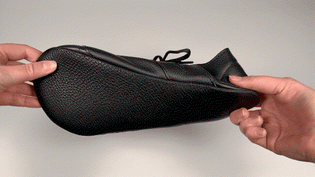 Ultra-flexible leather-soled Primal RunAmoc