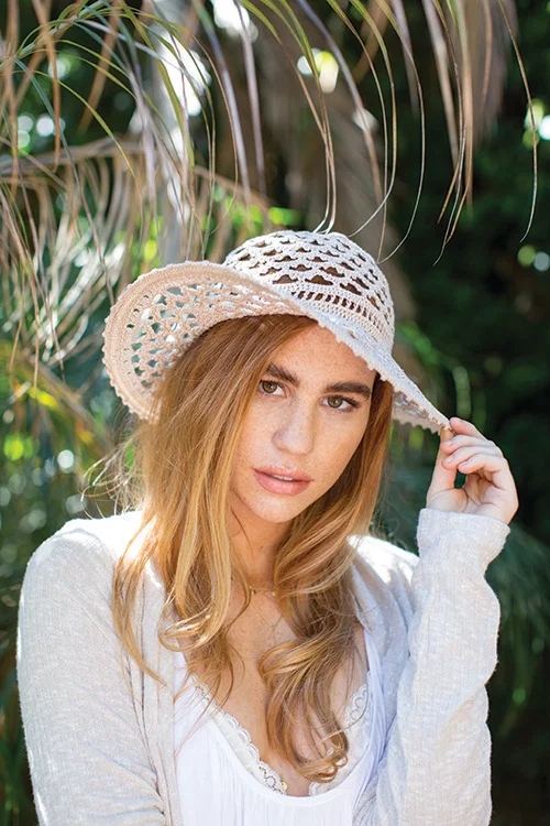 Jardin Hat Crochet Pattern Download