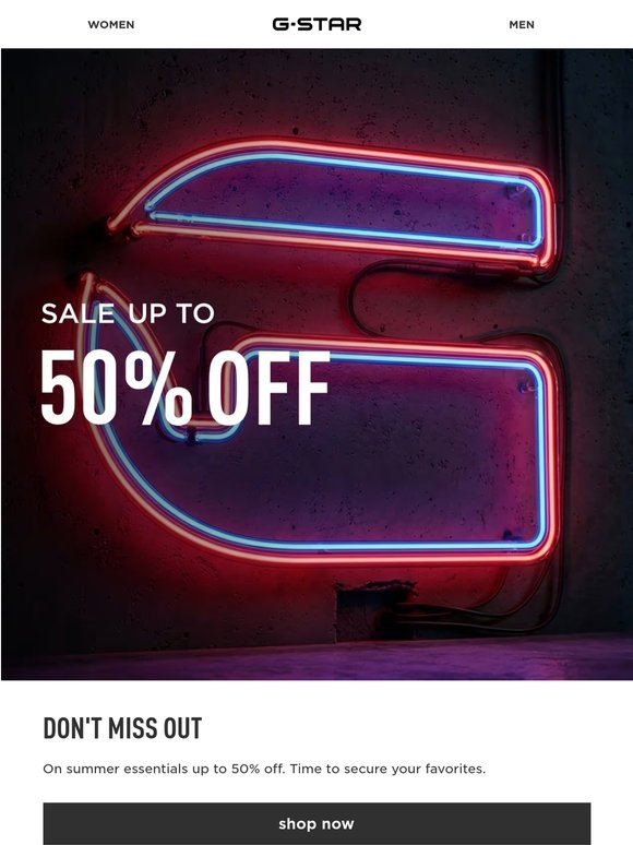 Up to 50% Off Awaits