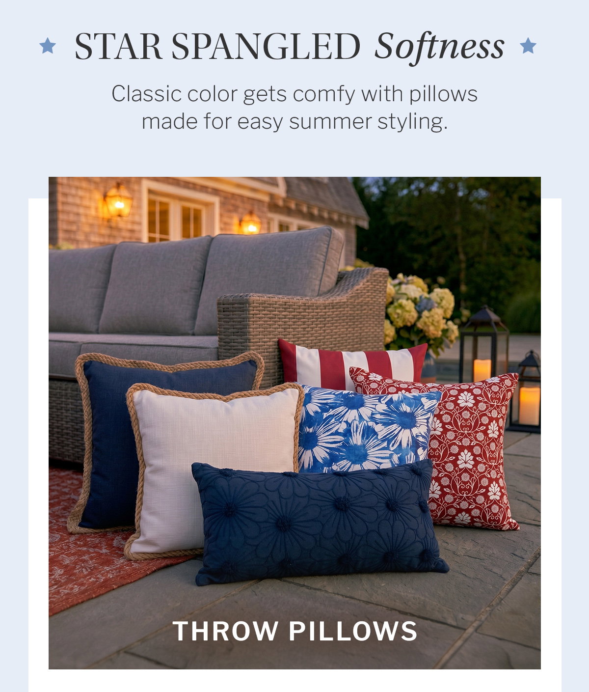 Throw pillows 
