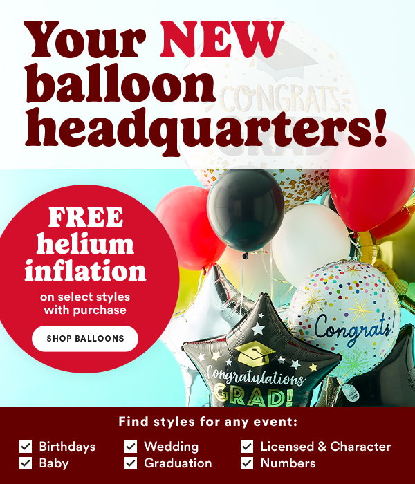 Shop all your balloon needs at Michaels Balloon Headquarters!