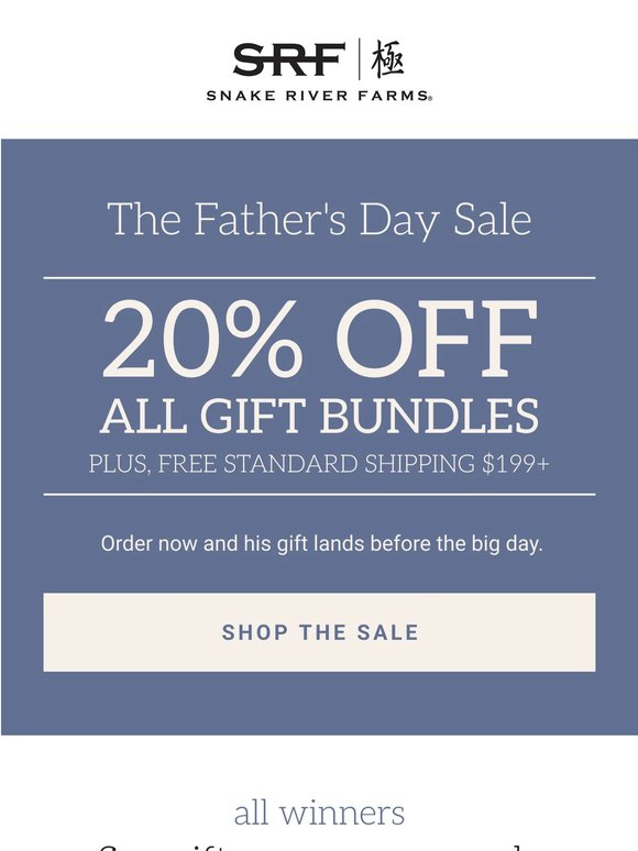 Give Dad The Good Stuff