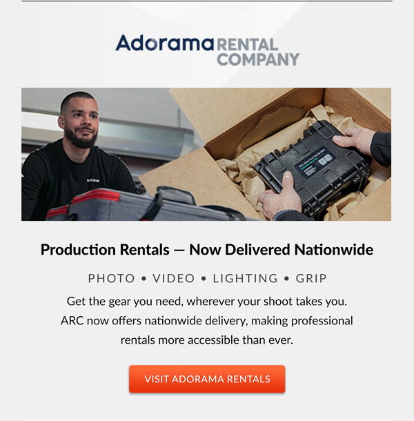 ADORAMA RENTAL COMPANY | Visit Adorama Rentals