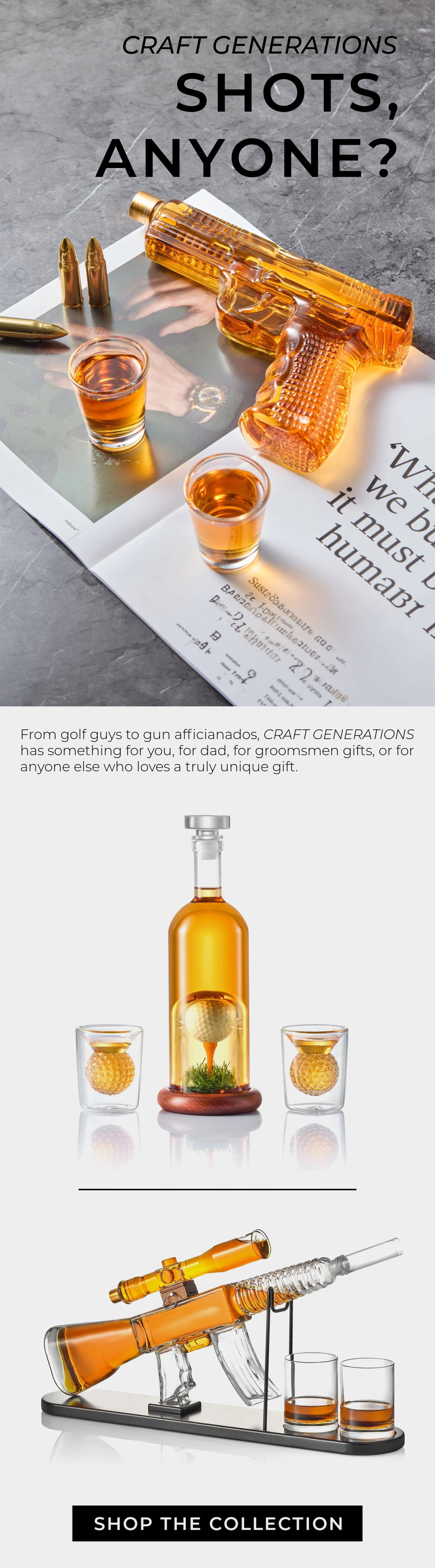 Craft Generations Decanters