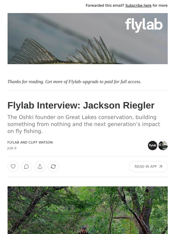 Flylab Interview: Jackson Riegler