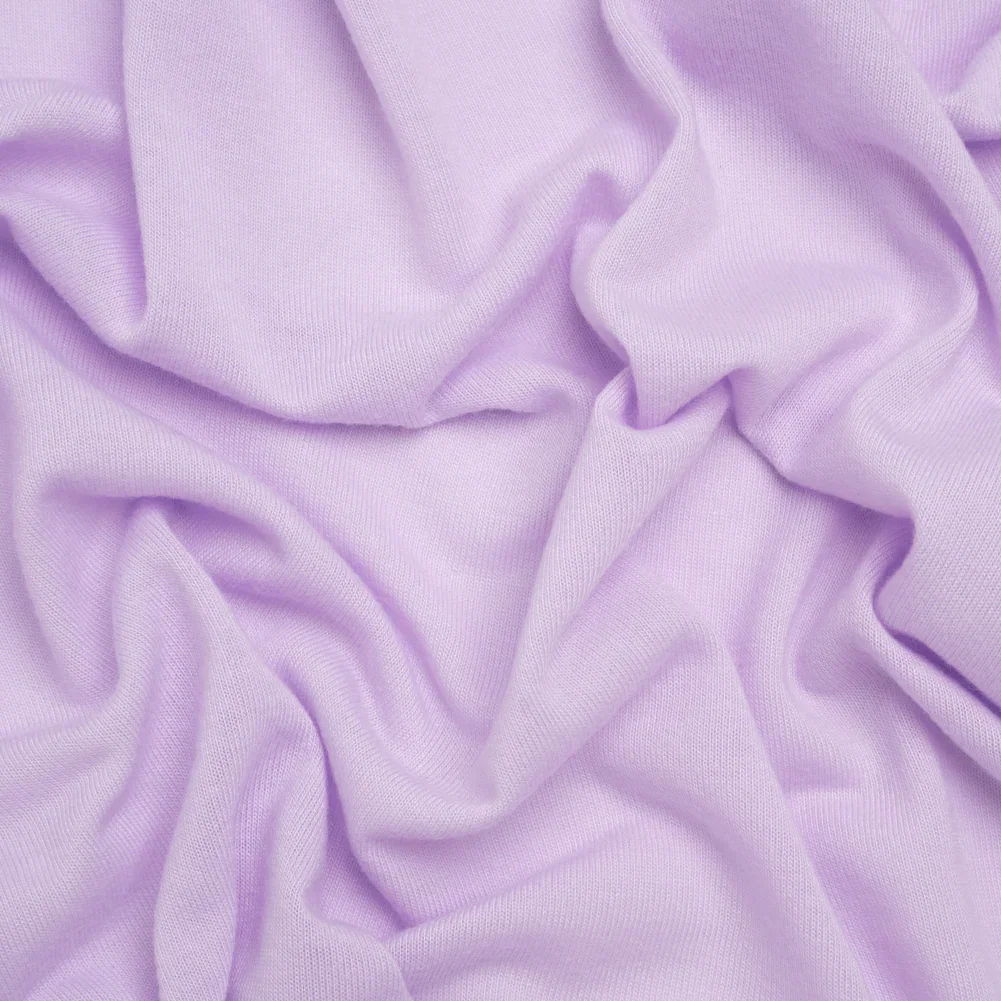 Image of Recycled Polyester Jersey - Lavender Sunrise - Deadstock