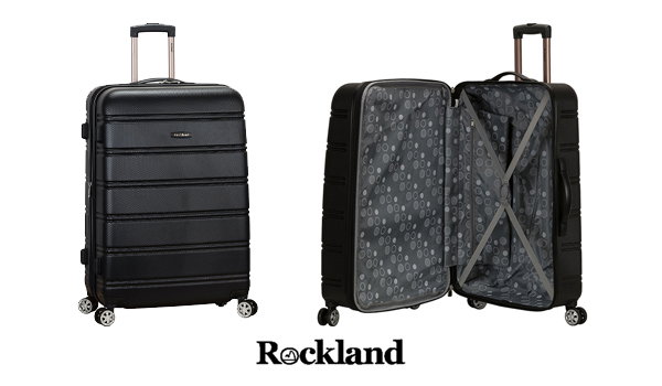  Melbourne Hardside 28" Expandable Spinner Wheel Luggage, Black (F1603)