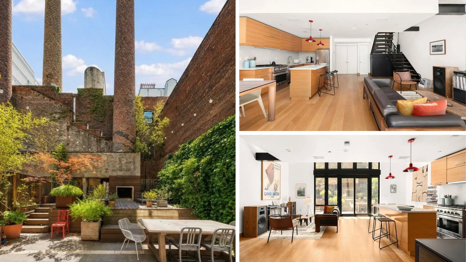 Brooklyn Loft Inside 1865 Civil War Munitions Foundry Lists for $2.1 Million—Complete With Converted Smokestack Fireplace