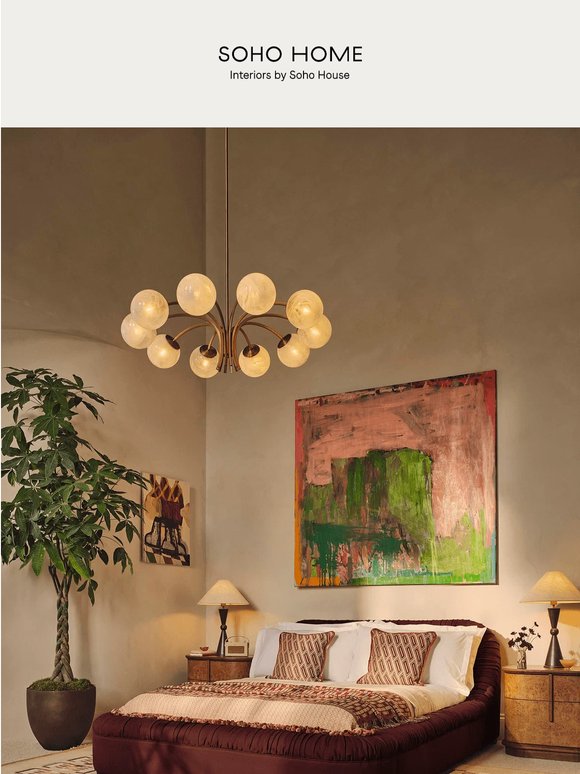 Add colour to a neutral bedroom