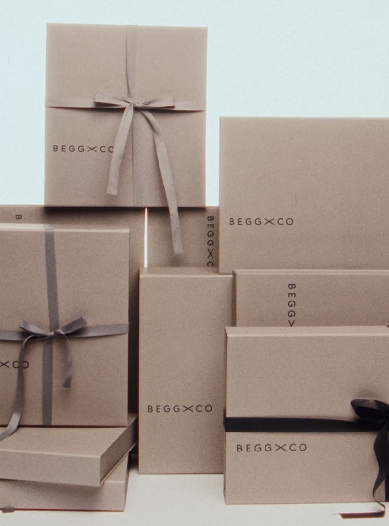 pile of gift boxes with ribbons