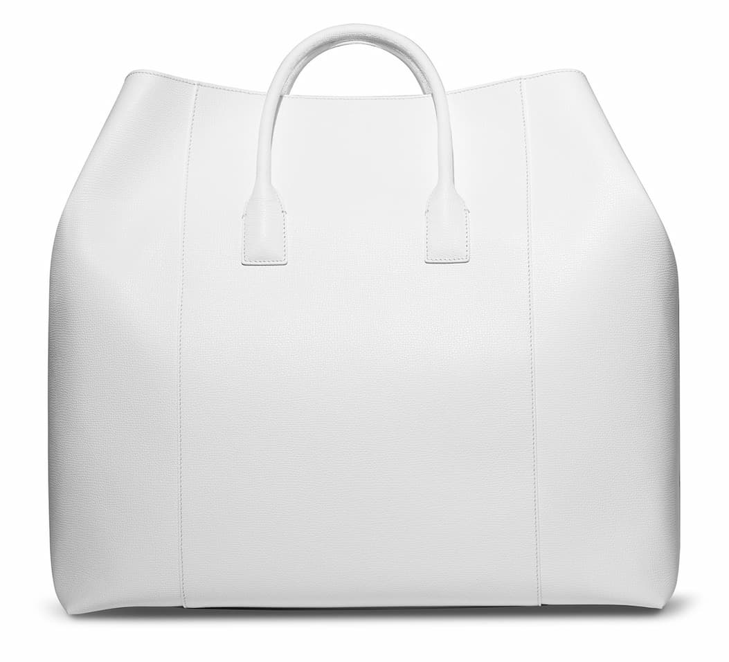 MONOGRAM LEATHER OVERSIZED WEEKENDER