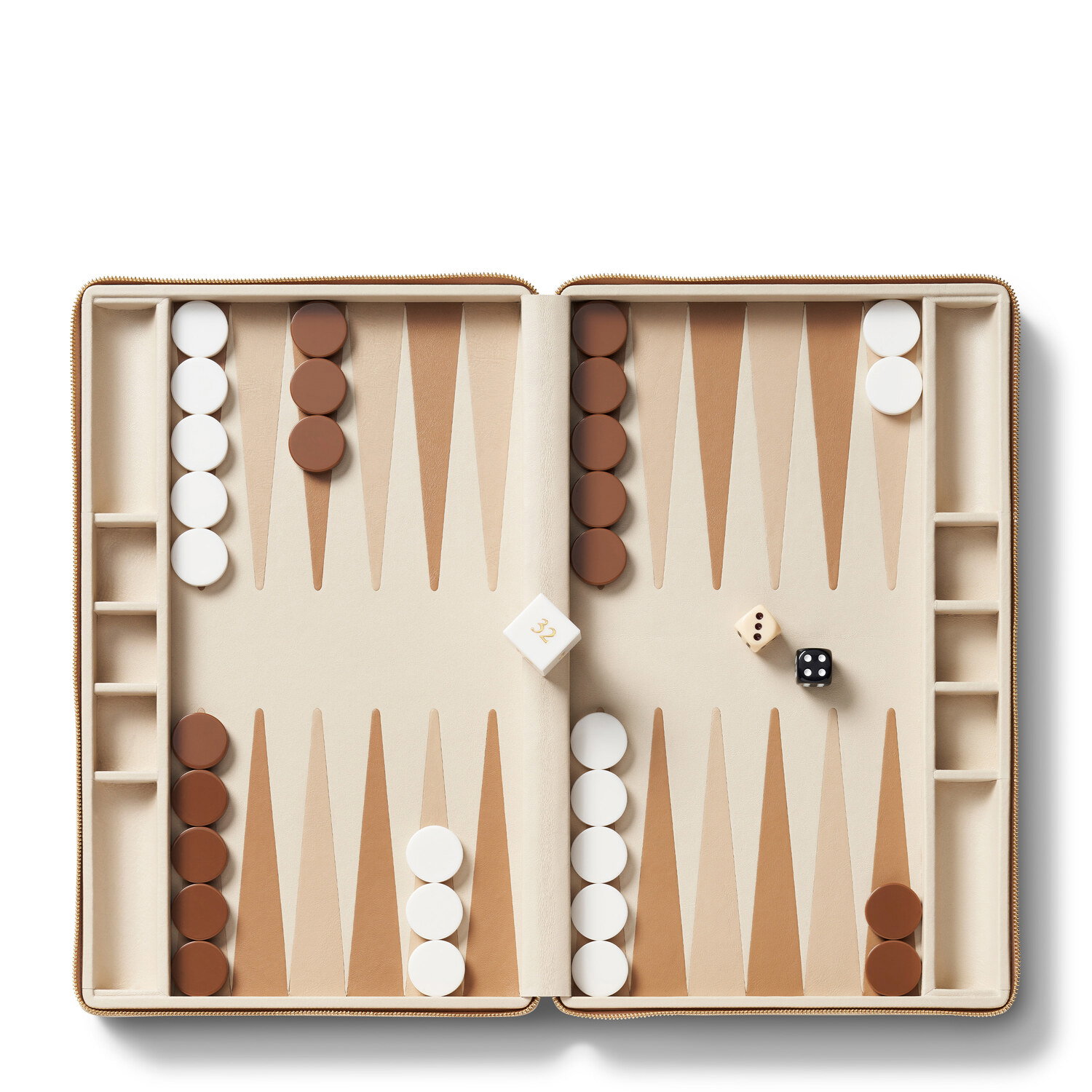 ENZO TRAVEL BACKGAMMON SET