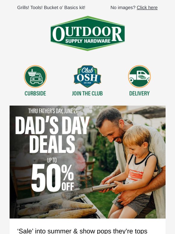💥 Up to HALF OFF! Dad’s Day Deals inside