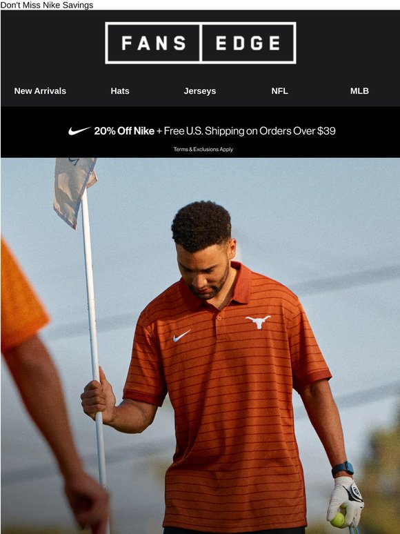 The Nike Polo Rotation, 20% Off!