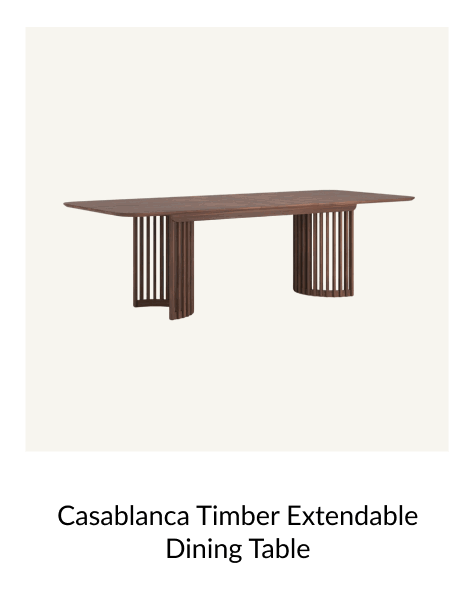 Shop Casablanca Timber Extendable Dining Chair
