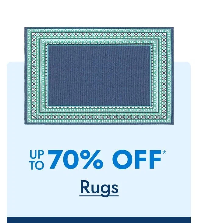 Rugs Up to 70% Off