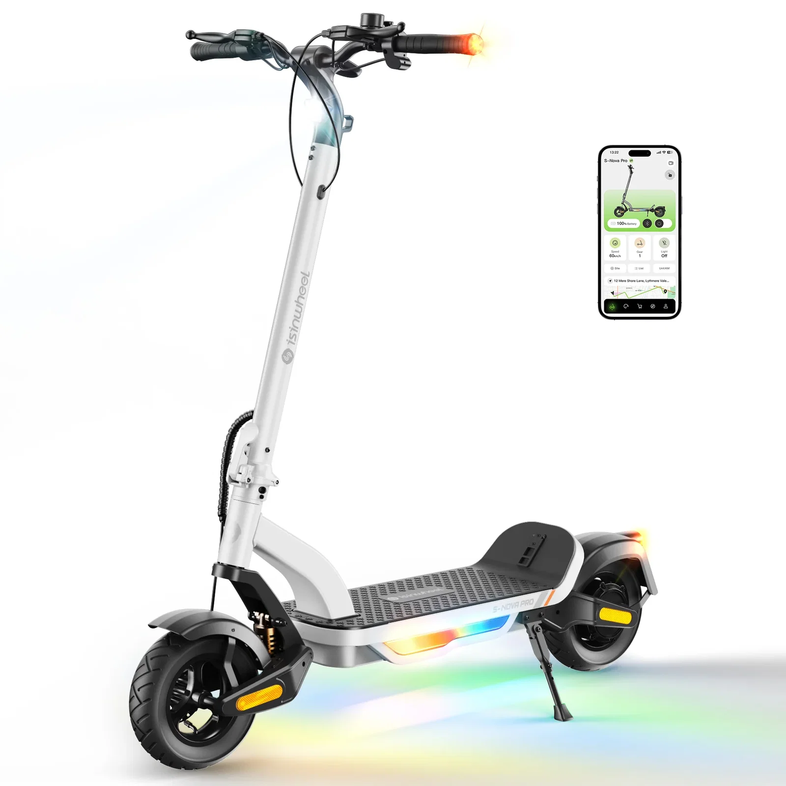 S Nova Pro Commuting Electric Scooter 28MPH
