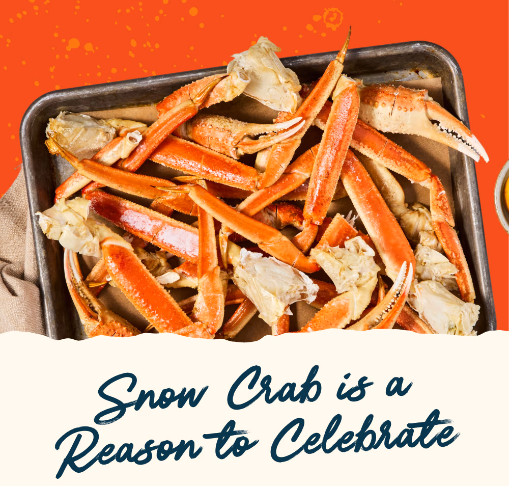 Snow Crab is a Reason to Celebrate