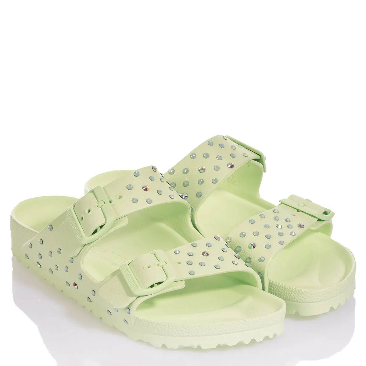 Image of Birkenstock Arizona Lime Swarovski