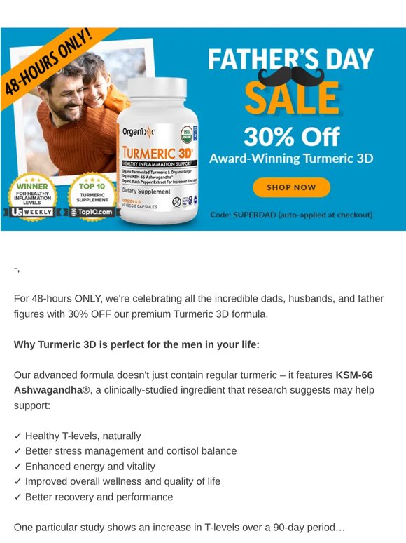 Father's Day Flash Sale