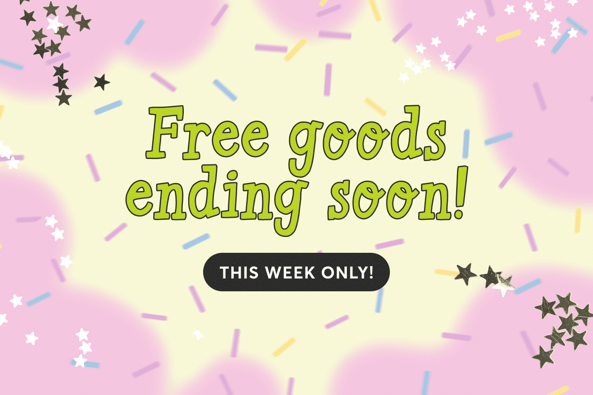 Free Goods Ending Soon
