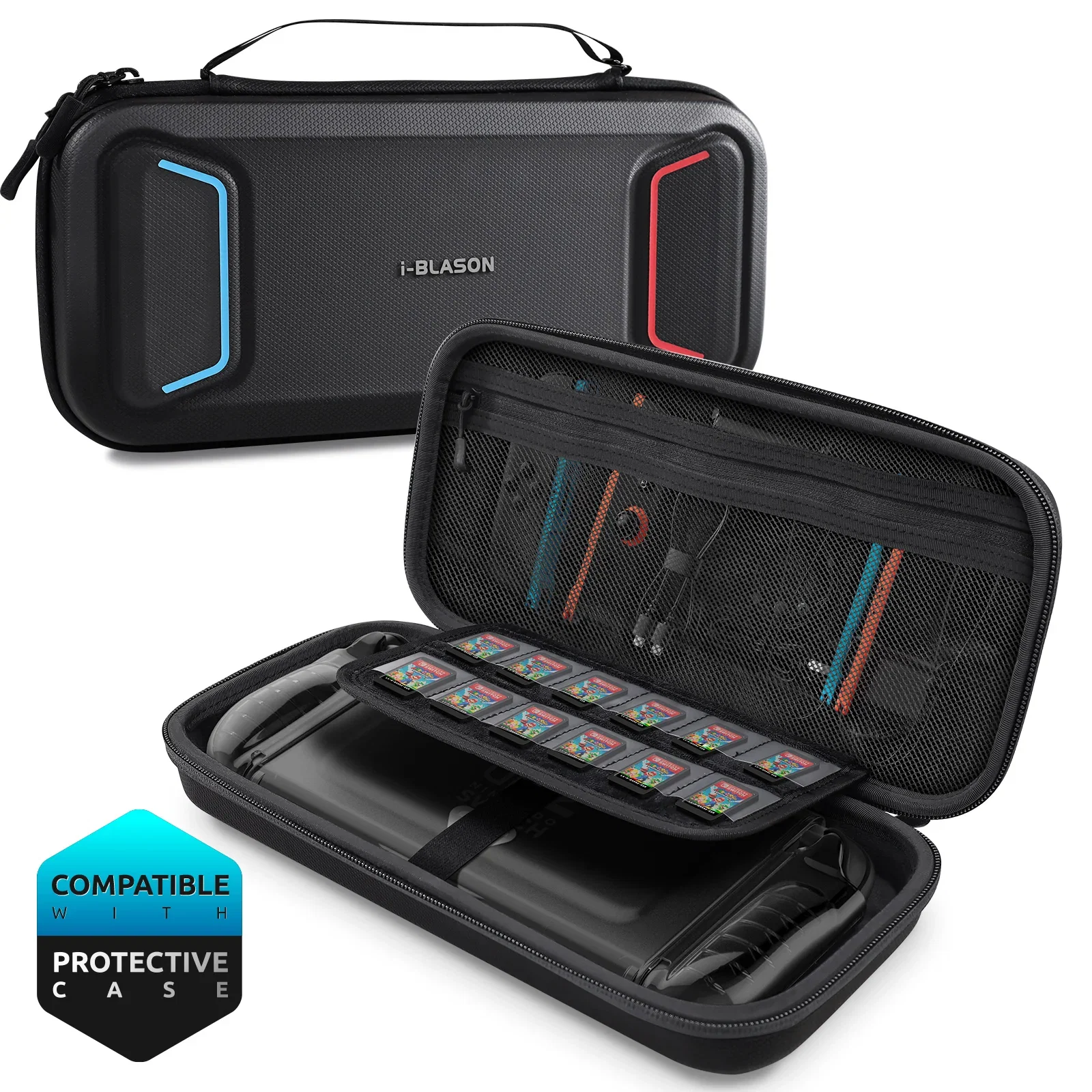 Image of Nintendo Switch Hard Shell Travel Carrying Case-Black