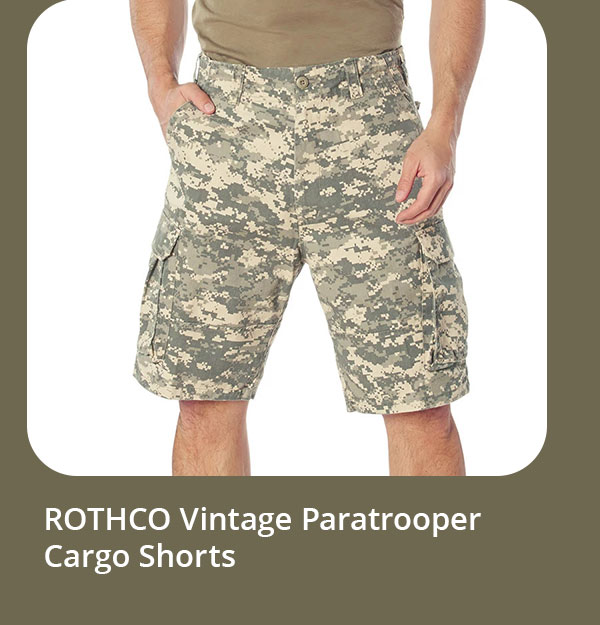 ROTHCO VINTAGE PARATROOPER CARGO SHORTS