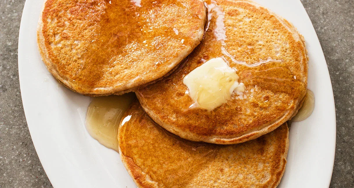 Pancakes with butter