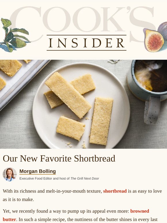 Cook’s Insider: Our New Favorite Shortbread Has a Special Twist
