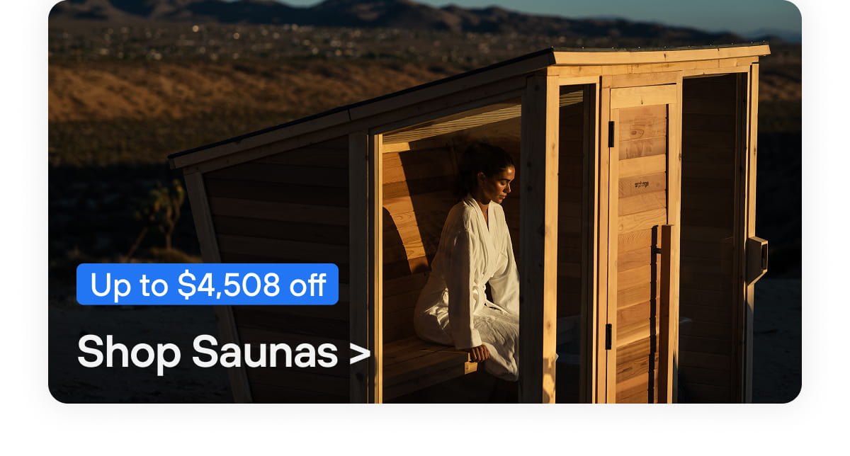 Shop Saunas >