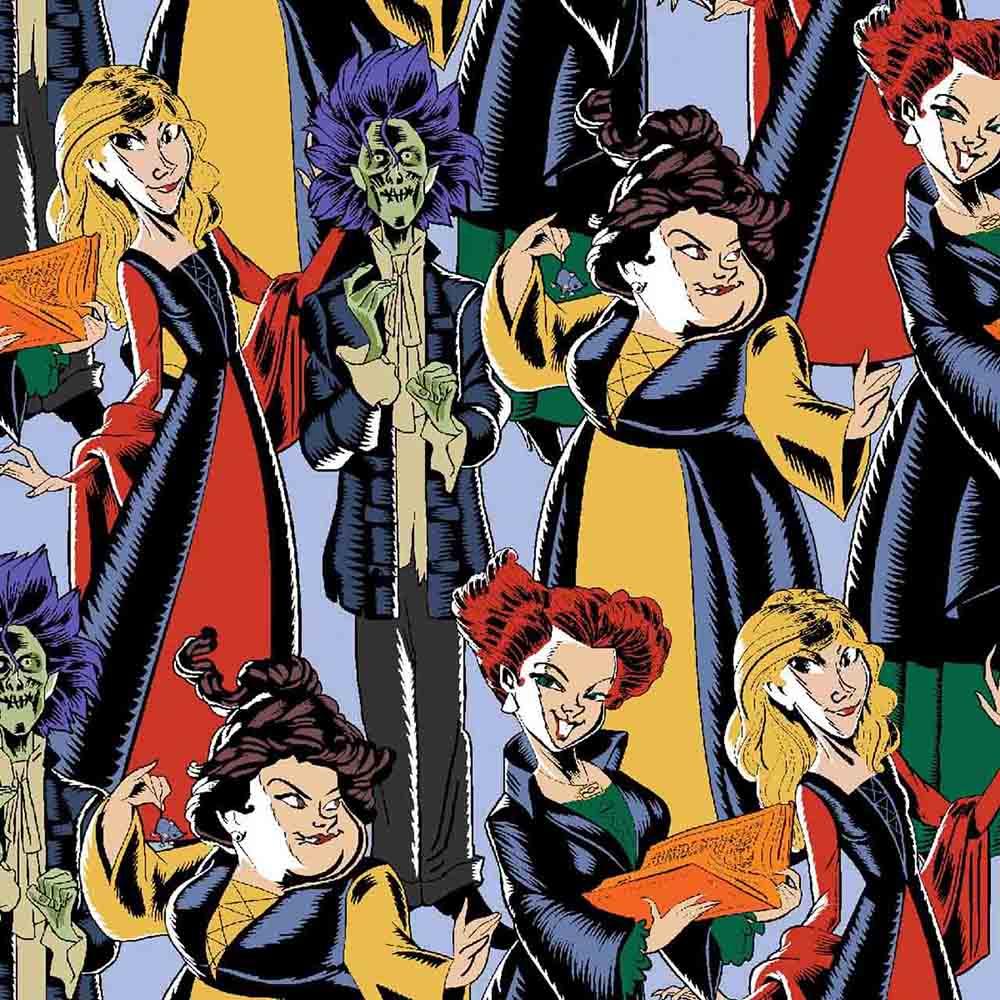 Image of Springs Creative - Disney's Villian Cottons - Hocus Pocus Packed - Multi - Yardage