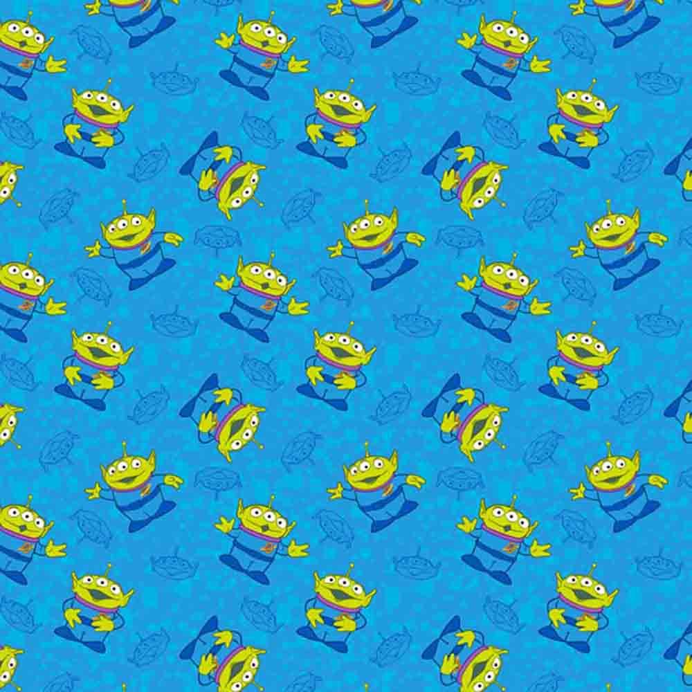 Image of Springs Creative - Cartoon Tough Guys - Toy Story - Blue - Yardage