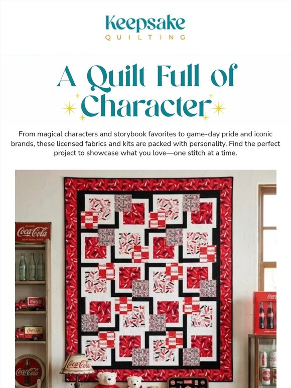 Once Upon a Quilt...Only $6.98 / Yard!✨