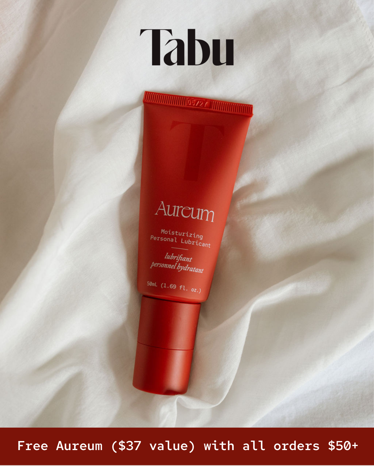 Free Aureum ($37 value) with all orders $50+ 