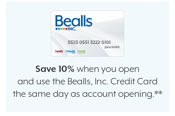 Bealls Family of Stores Credit Card