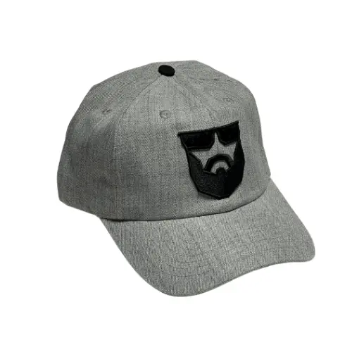 Image of No Shave Life Twill Hat - Heather Grey