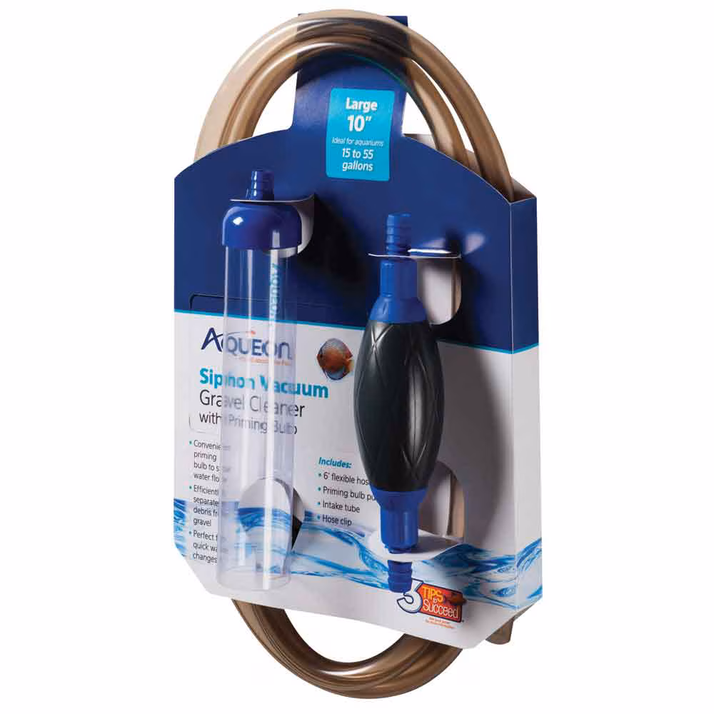 Image of Aqueon - Siphon Vacuum w Bulb 10in
