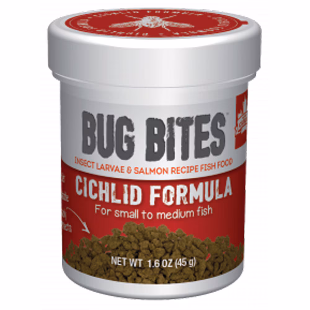 Image of Fluval - Bug Bites Cichlid Sm/Md 1.59oz