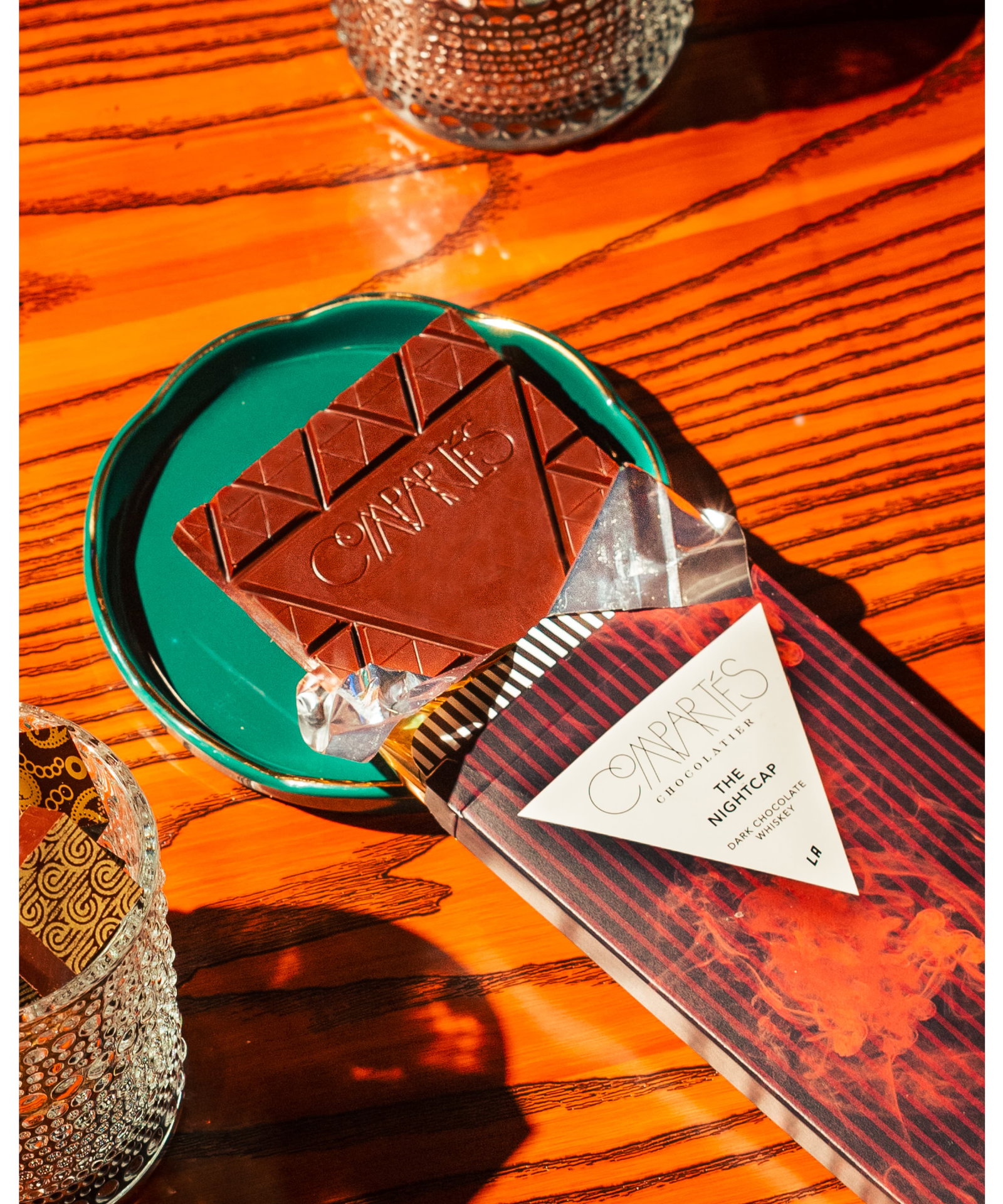 Nightcap Whiskey Dark Chocolate Bar