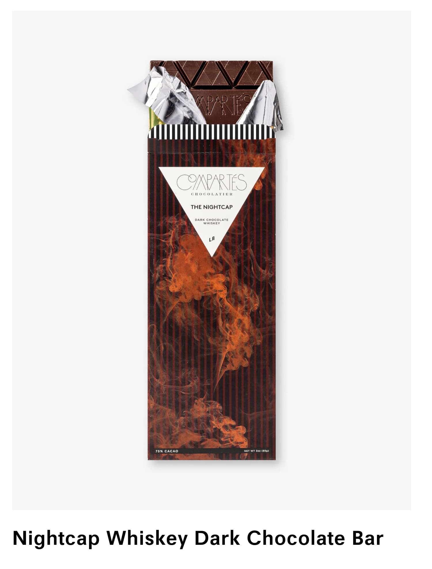 Nightcap Whiskey Dark Chocolate Bar