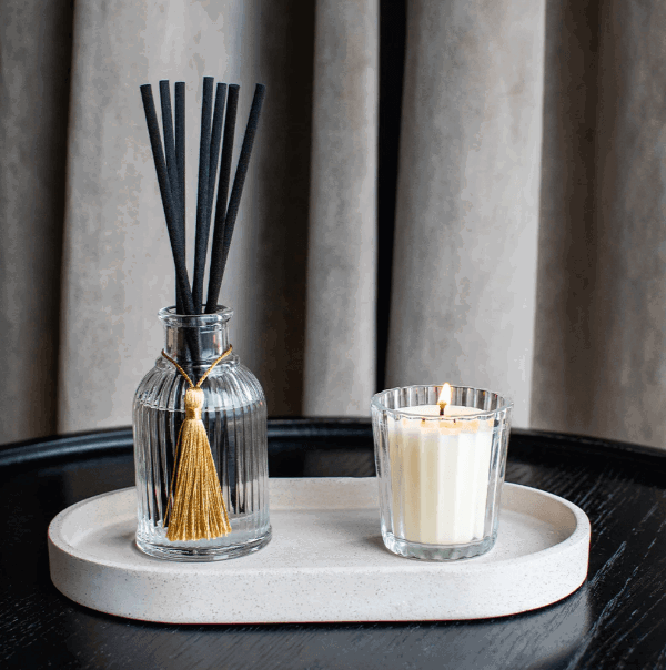 Riad gift set candle and reed diffuser