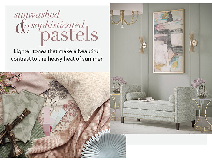 Sunwashed & sophisticated pastels