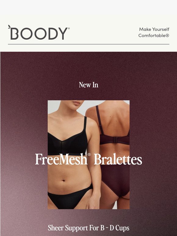 EARLY ACCESS: NEW FreeMesh® For B - D Cups