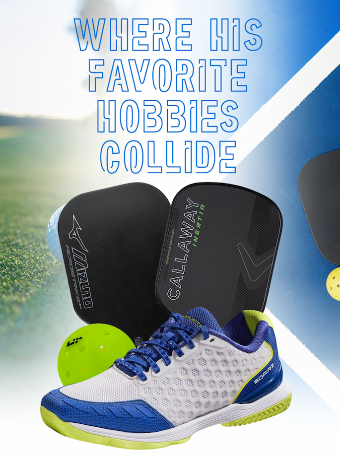 Father's Day: where golf and pickleball collide