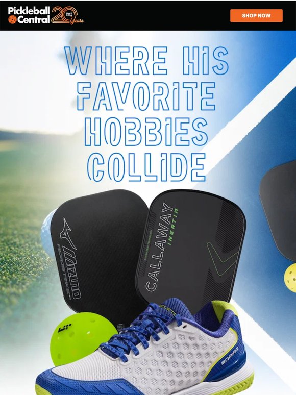 Where golf and pickleball collide...