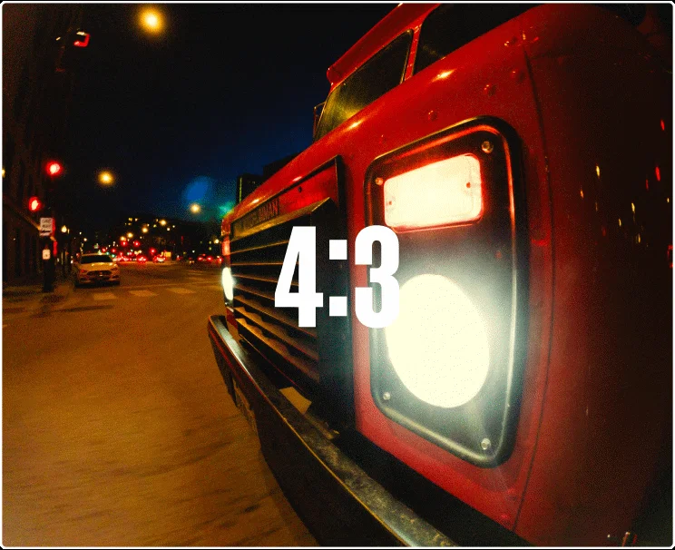 4:3 | 16:9 | 9:16